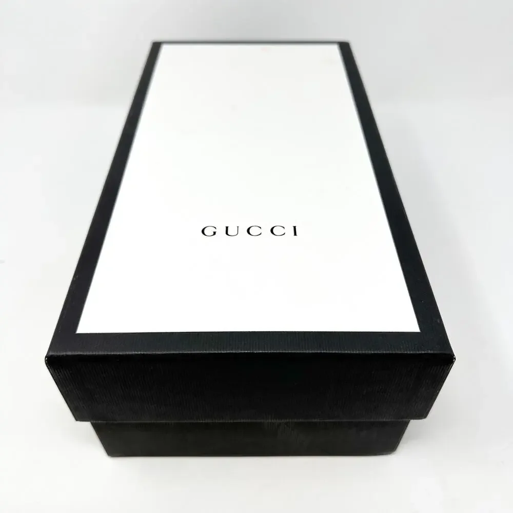 Gucci Peyton Pearl Heel Loafer Black EU 39 US 9